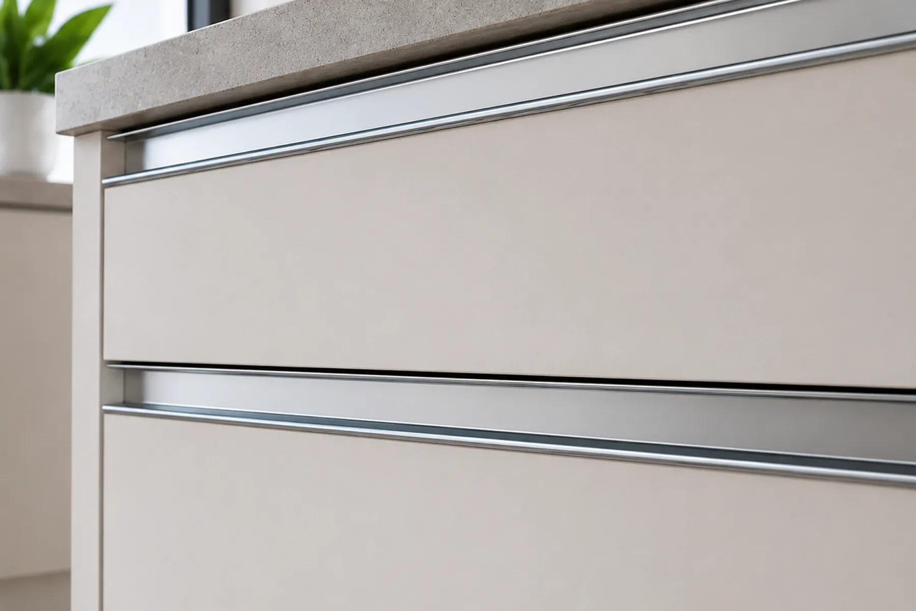 Shutter Handle Installation on Cabinet Door