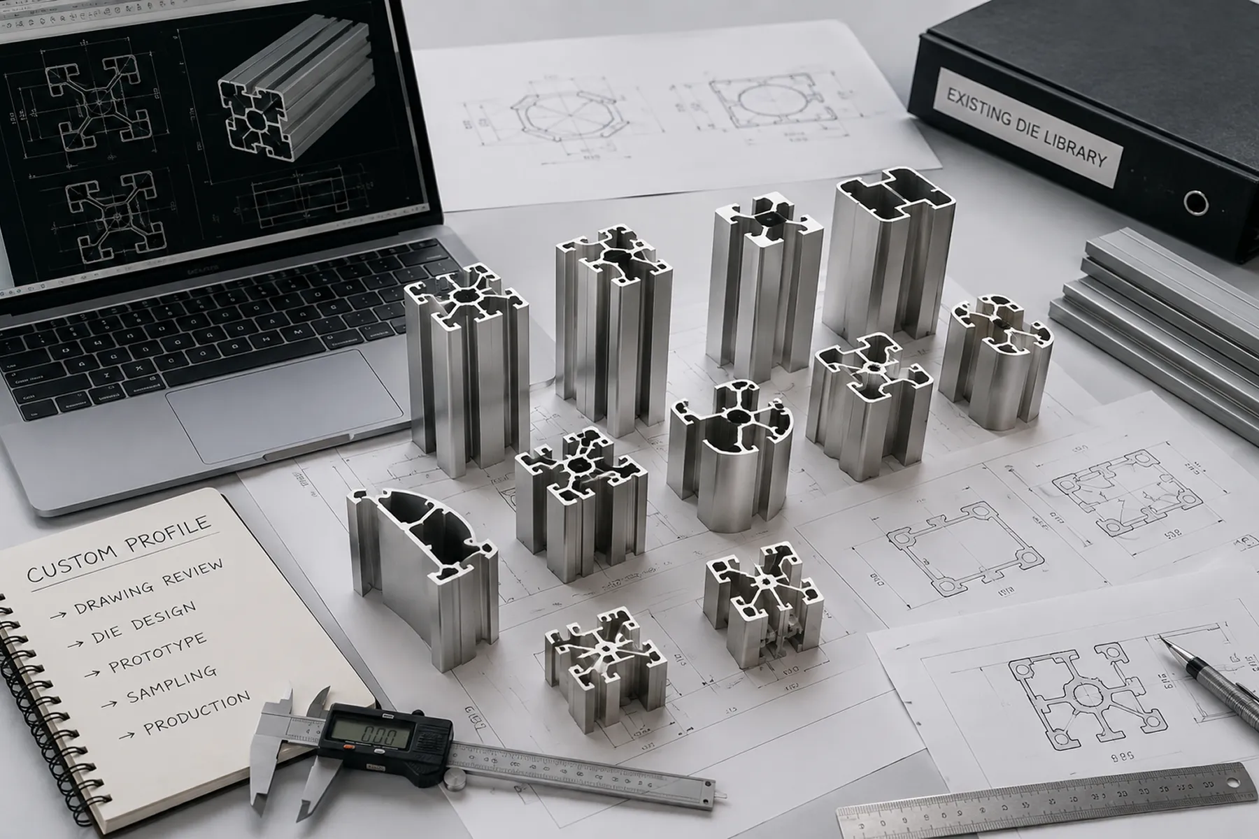 Custom Aluminium Profile & Die Development