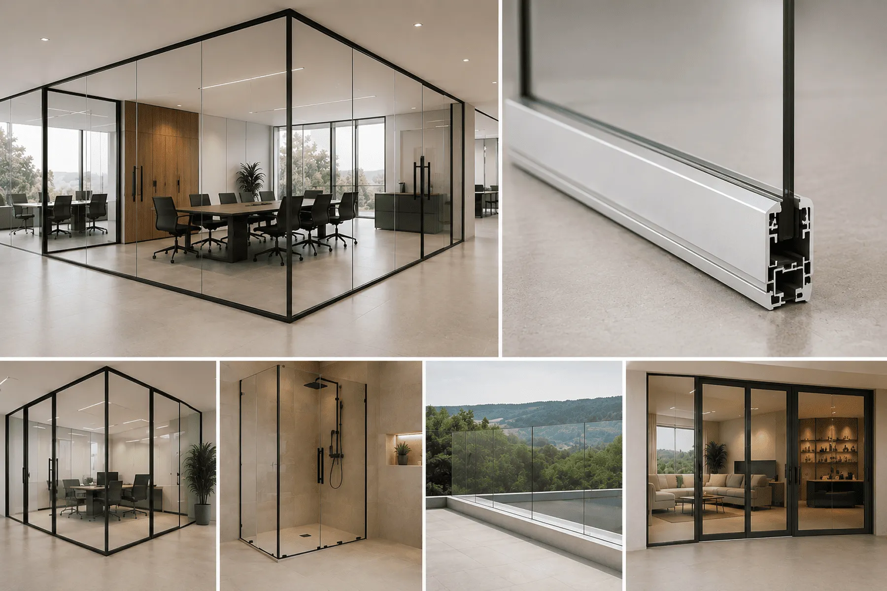 Interior & Decorative Aluminium Profiles