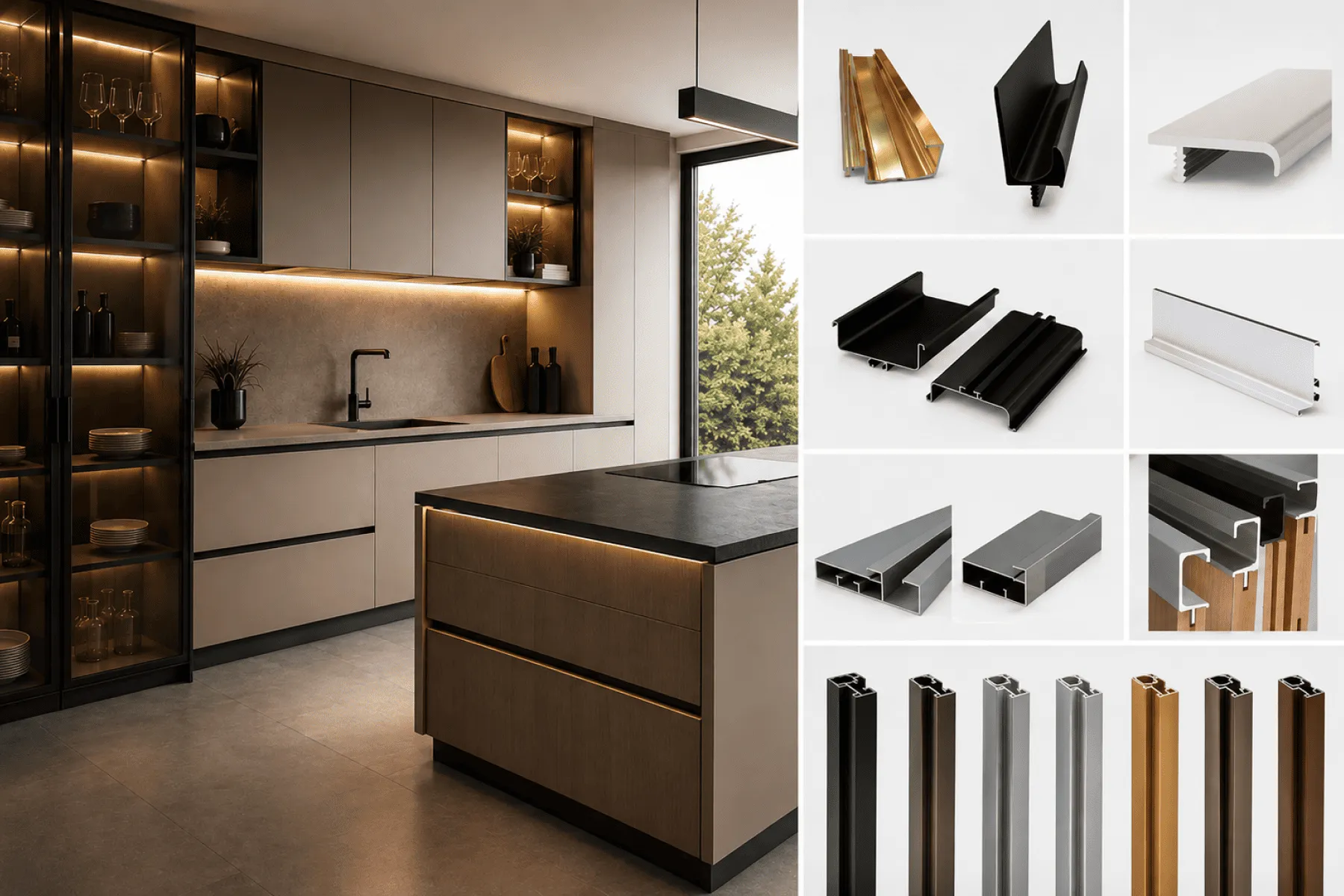 Kitchen Aluminium Profile Systems in Karnataka